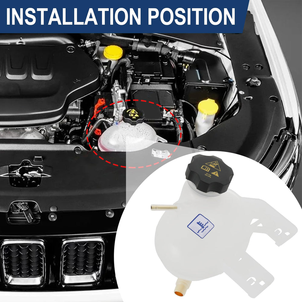 PRORONRA Jeep Renegade reservoir compatible 2015-2018 for cooling system fit