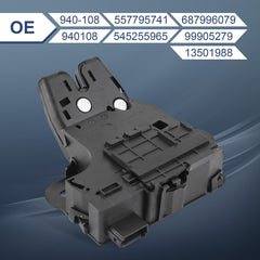 PRORONRA trunk latch actuator compatibility view highlights broad vehicle coverage for GM brands.