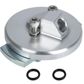 Prosentuo F4TZ-6753-A dipstick adapter close-up showing precise fit for leak prevention.