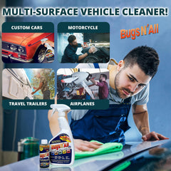 PROSOL WORKS Bugs N’ All free-spray-bottle-32oz ready for easy application on vehicles.