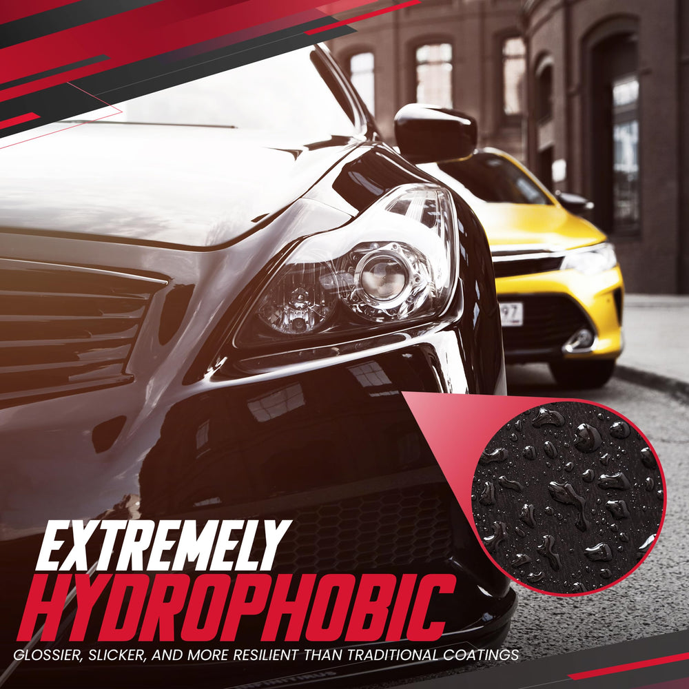 PROTEXO showroom-gloss finish on vehicle panels after cure