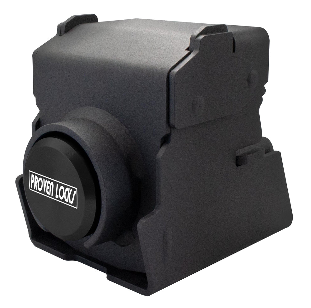 Proven Industries Model 2516 lock on a 2-5-16-inch coupler adds theft deterrence.