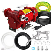 PRUNkuar 110V fuel transfer pump front view for portable on-site fueling.