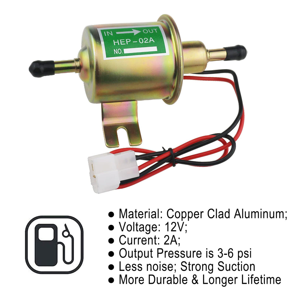 PRUNkuar 5/16 inch fuel filter with brass end caps