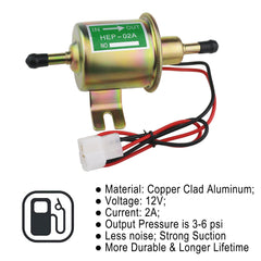 PRUNkuar 5/16 inch fuel filter with brass end caps