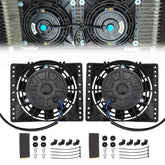 PRUNkuar 6-inch slim push-pull fan kit demonstrates compact cooling power for tight engine bays.