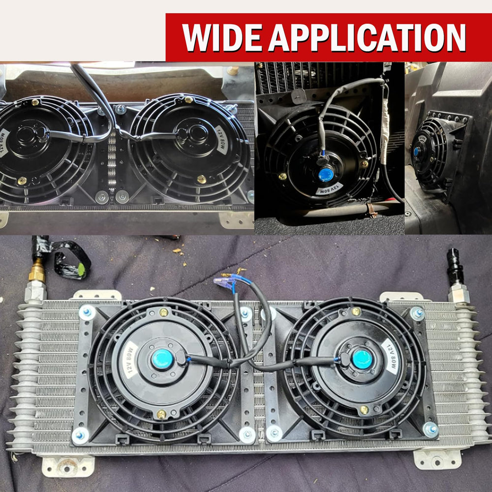PRUNkuar engine bay cooling supports radiator and accessory cooling tasks.