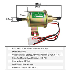 PRUNkuar packaging showing pump, line, filter, clamps