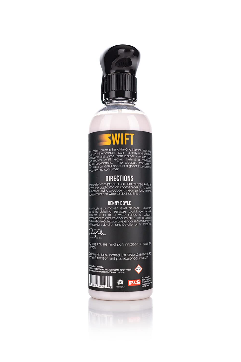 P&S Swift Clean & Shine refreshes vinyl with showroom-ready satin glow