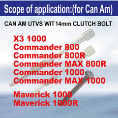 PSCPTL professional clutch puller design provides secure contact on clutch parts