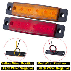 PSDRIQQ amber red color options help color-code safety lights.