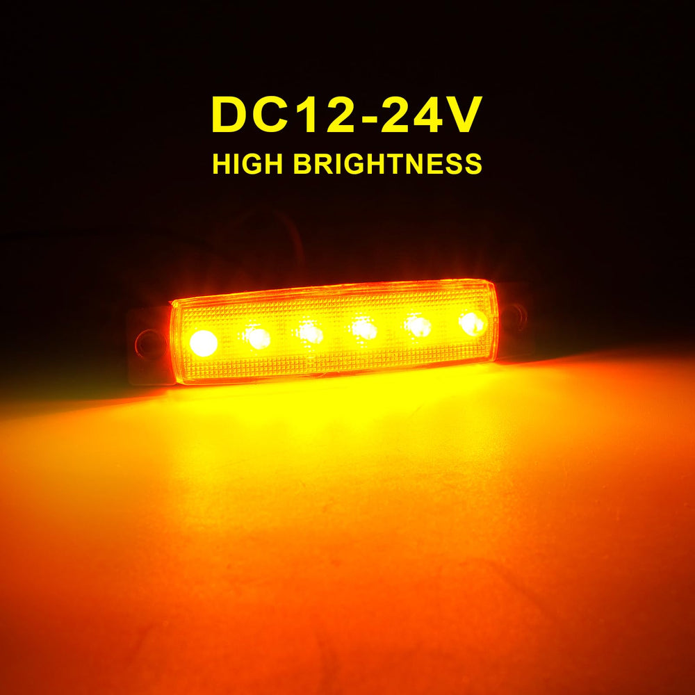 PSDriQQ IP68 waterproof amber trailer light ready for all weather