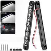 PSEQT 10in LED trailer light left view with improved marker visibility for trucks