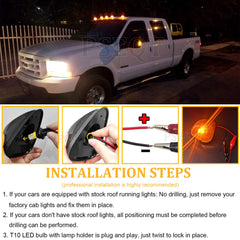 PSEQT five-piece marker light set ready for truck upgrade