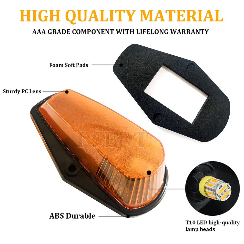 PSEQT IP68 waterproof and dustproof rating protects marker lights in harsh conditions