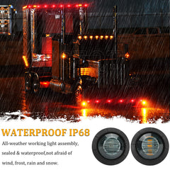 PSEQT IP68 waterproof design withstands rain, splash, and submersion.