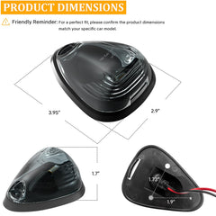 PSEQT smoked amber top clearance light adds rugged look and clear signaling