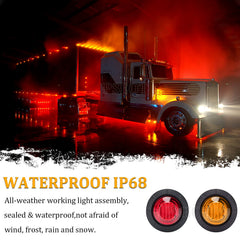 PSEQT IP68 waterproof trailer light demonstrating weather resistance and sealing.