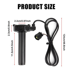 PSLER 22mm handlebar-compatible throttle for Sur Ron ensures factory-fit performance.
