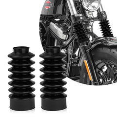 PSLER 39mm fork gaiter front view protecting shocks from dirt.