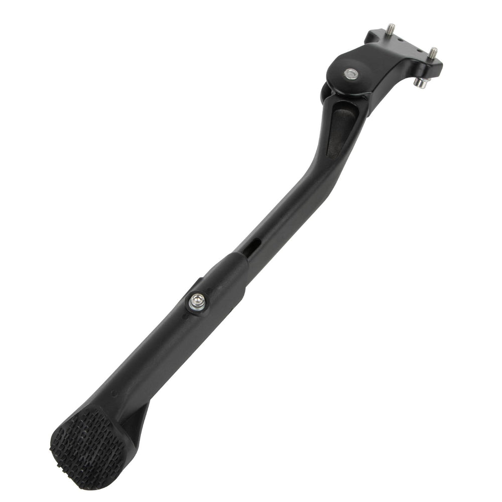 PSLER sleek black finish blends with most bike styles.