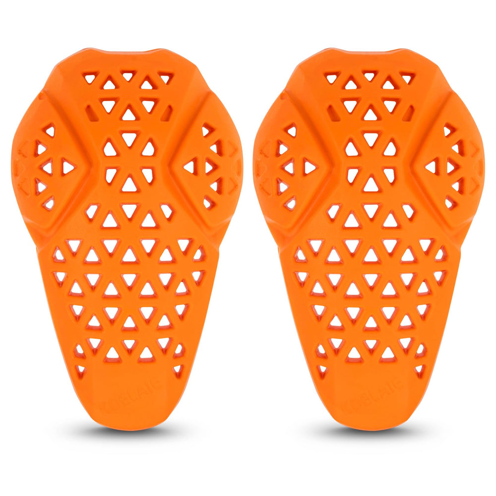 PSLER CE Level 2 knee pad closeup highlighting protective design for safer rides