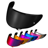 PSLER HJ-34P visor tinted reduces glare for daytime riding.