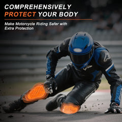 PSLER mesh breathable knee pad demonstrates airflow for cooler long rides