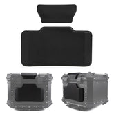 PSLER motorcycle top case backrest universal fit enhances passenger comfort.