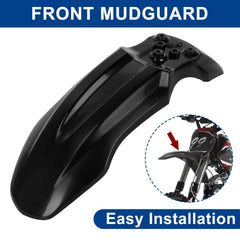PSLER mudguard weighs 4.2 oz for minimal impact on agility.