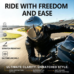 PSLER Qualifier visor silver-mirror durability for daily rides.
