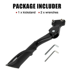 PSLER Ridstar Q20 kickstand provides stable base contact on varied surfaces.