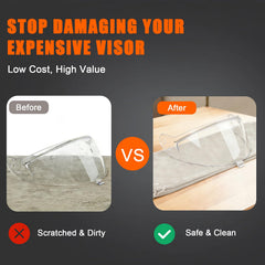 PSLER scratch-protection visor bag keeps shields pristine during transport