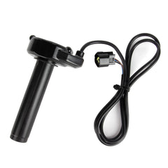 PSLER throttle grips assembly for Sur Ron with durable aluminum and rubber for comfortable handling.