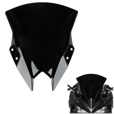 PSLER Ninja 500 SE 15in windshield front view with wind deflection
