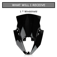 PSLER windscreen for Ninja 650 ER6F enables easier highway cruising.