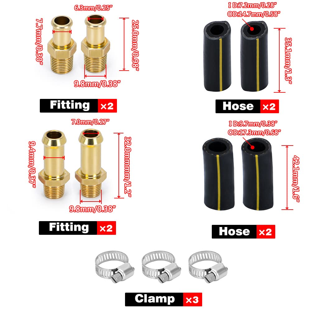 PTNHZ RACING FPR installation setup on fuel lines with carburettor