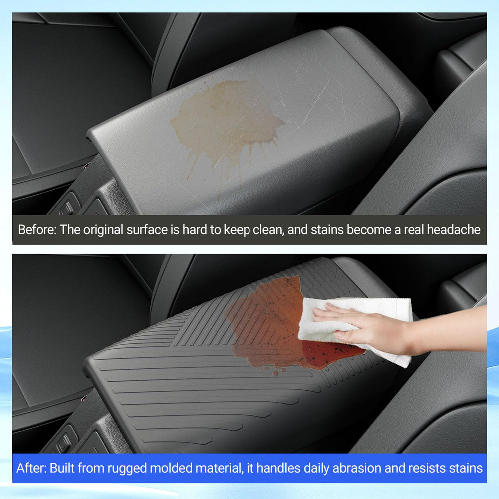 PTYYDS Bronco armrest cover defends lid from pet and daily wear scratches.