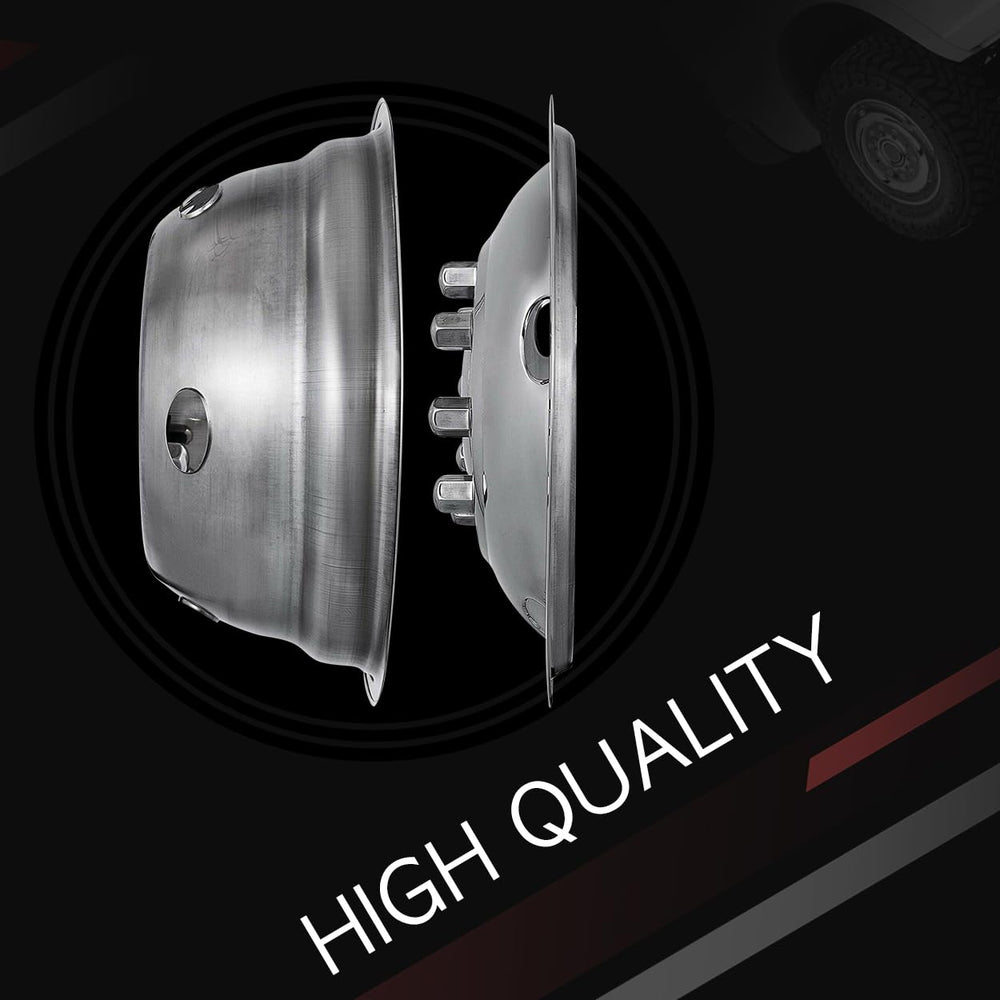 Puermto wheel simulators mounted on Dodge Ram 3500