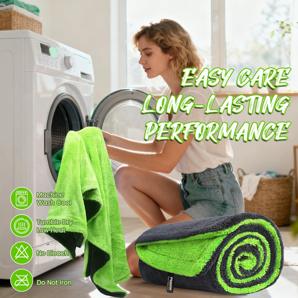 PUGPIU versatile towel for SUV and truck detailing