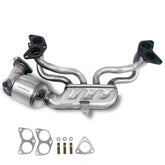 Pulcherflow catalytic converter for Subaru Forester 2011-2016, direct-fit with included hardware for easy installation.