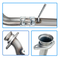 Pulcherflow direct-fit gaskets and hardware included for easy bolt-on install.