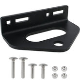 Pulems zero-turn trailer hitch mount showing wide compatibility with mowers and trailers