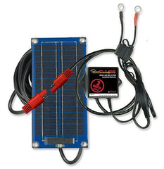 PulseTech SolarPulse panel front view, compact and durable for on-the-go charging.