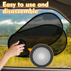 PUMHUBO universal size 42x21cm fits most car windows