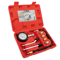 Punmew compression tester gauge with dual color scale for quick readings.