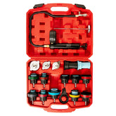 Punmew radiator pressure tester kit storage case keeps all accessories organized for fast diagnostics