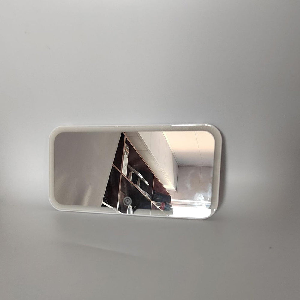 PUOAYTEGH rechargeable car mirror charging via car socket or power bank.