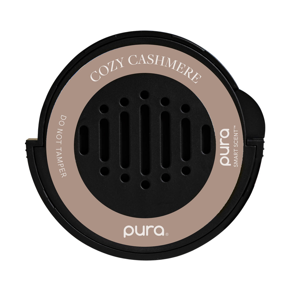 Pura Car Scent Refill Cozy Cashmere notes create a warm car ambiance
