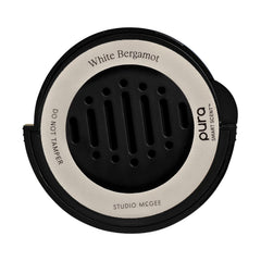 Pura Studio McGee White Bergamot refill bottle for long-lasting car fragrance